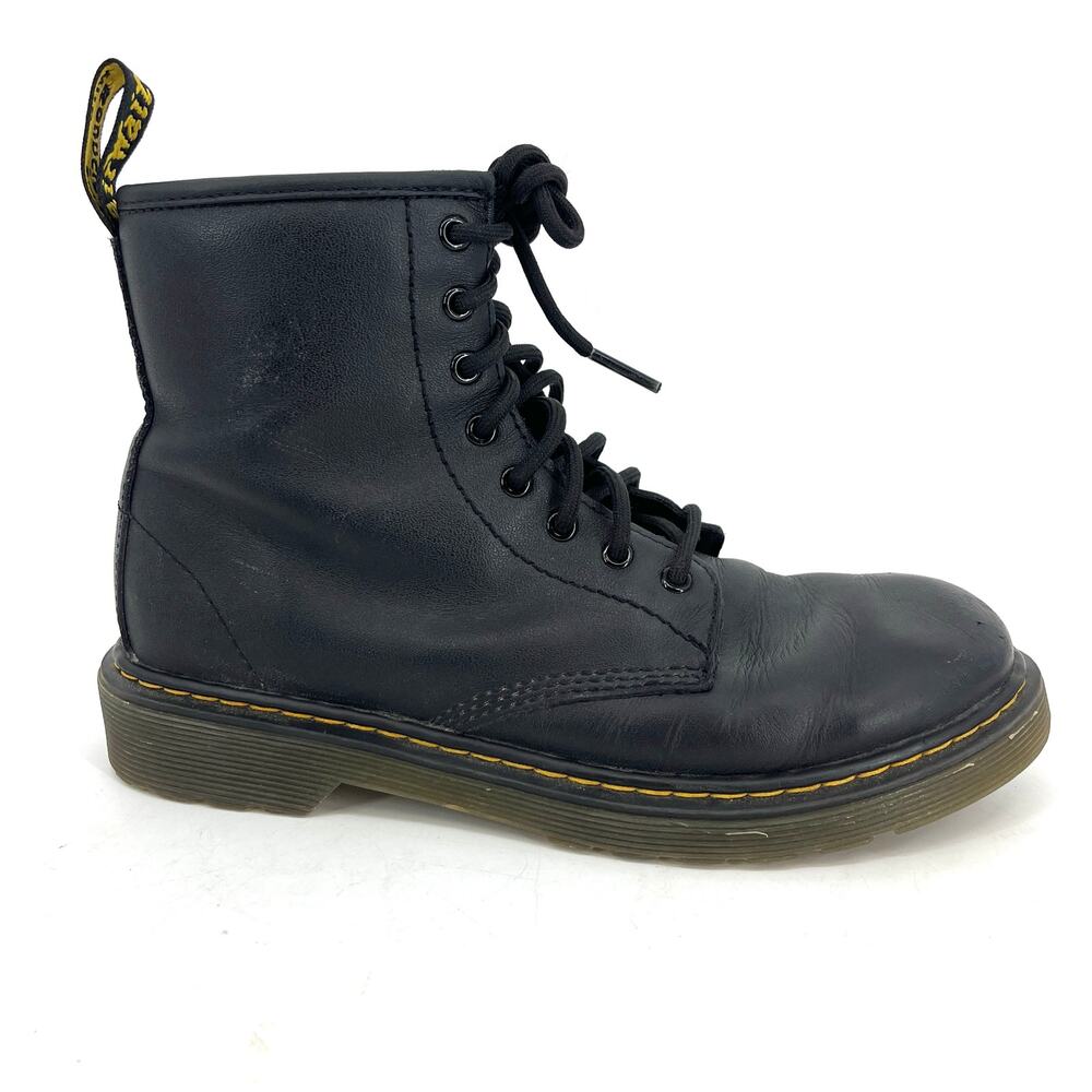 Dr. Martens Black‎ Leather 1460 Zip Ankle Boots Women's 4 / EU36